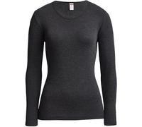 con-ta Thermo langarm Shirt in Farbe schwarz melange Größe 48