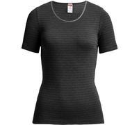 conta Damen Shirt 1/4 Arm schwarz geringelt 1-er Pack - 48