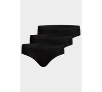 conta Damen Slip Midi 3er Pack in Farbe schwarz Größe 50