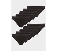conta Damen Slip Mini in Farbe schwarz Größe 38