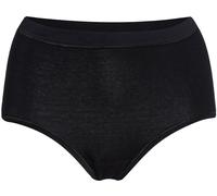 con-ta Taillenslip, weiche Damenunterwäsche, Warmer Slip aus Baumwolle und Angora, Bequeme Wäsche, in Schwarz, Größe: 50