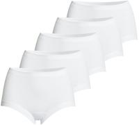 conta Damen Taillenslip weiß 5-er Pack - 42