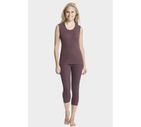 conta Damen Hose 3/4 Lang burgund geringelt 1-er Pack - 44