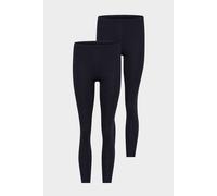conta Damen Thermo lange Hose 2er Pack in Farbe marine melange Größe 42