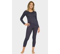 conta Damen Thermo lange Hose in Farbe marine melange Größe 50