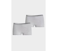 conta Damen Thermo Panty 2er Pack in Farbe sterling geringelt Größe 48