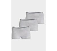 conta Damen Thermo Panty 3er Pack in Farbe sterling geringelt Größe 46