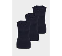 conta Damen Thermo Unterhemd 3er Pack in Farbe marine geringelt Größe 36