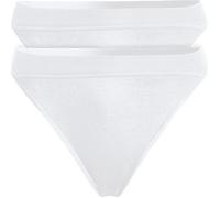 Conta Feinripp Damen-Slip im 2er-Pack 38 weiß