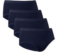 Conta Feinripp Damen-Taillenslip im 4er-Pack 44 marine