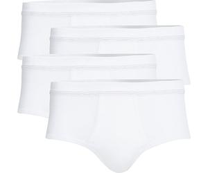 Conta Feinripp Herren-Slip im 4er-Pack 6 weiß