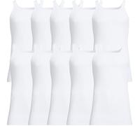 Conta Feinripp Herren-Unterhemd im 10er-Pack 6 weiß