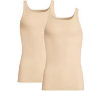 Conta Feinripp Herren-Unterhemd im 2er-Pack 7 sand