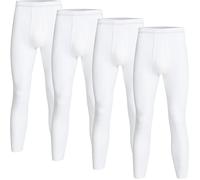 Conta Feinripp Herren-Unterhose, lang im 4er-Pack 8 weiß