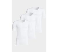 conta Herren Kurzarmshirt 3er Pack in Farbe weiss Größe 7