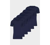 conta Kurzarmshirt Rundhals 6er Pack in Farbe marine Größe XXL