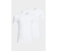 conta Kurzarmshirt Rundhals 2er Pack in Farbe weiss Größe XXL