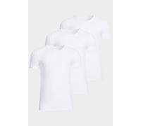 conta Herren Kurzarmshirt Rundhals in Farbe weiss Größe XXXL