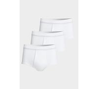 Conta Slip mit Eingriff Doppelripp 100% Baumwolle Weiß 3er-Pack Größe 10