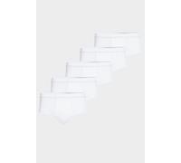 Conta Slip mit Eingriff Spar-Pack (1er,3er,5er,10er), Bequeme Unterwäsche für Herren im klassischen Design, aus 100% Baumwolle, weiß | Gr.: 5/M - 15/9XL