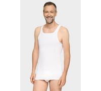Conta Unterhemd, Achselhemd in Feinripp, klassich bequemes Oberteil, aus 100% Baumwolle, weiß | 10er Spar-Pack, Gr.: 9/3XL