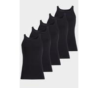 conta Herren Unterhemd 5er Pack in Farbe schwarz Größe 8