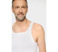 con-ta Conta Unterhemd, Achselhemd in Feinripp, klassich bequemes Oberteil, aus 100% Baumwolle, weiß | Einzelpack, Gr.: 11/5XL