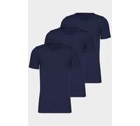 conta Kurzarmshirt Rundhals 3er Pack in Farbe marine Größe XXL