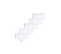 Conta Slip mit Eingriff Spar-Pack, Bequeme Unterwäsche für Herren im klassischen Design, aus 100% Baumwolle, weiß | 5er Spar-Pack, Gr.: 14/8XL