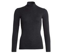 conta Damen Shirt 1/1 Arm mit Stehkragen schwarz geringelt 1-er Pack - 44