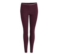 conta Damen Hose Lang bordeaux geringelt 1-er Pack - 40