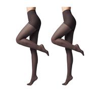 Conte elegant modellierende Damenstrumpfhose 2er Pack - ACTIVE 20 DEN - Stimuliert die Blutzirkulation formende Feinstrumpfhose Damen Strumpfhose - Farbe Schwarz Größe 3