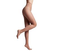 Conte elegant seidige Damenstrumpfhose mit verstärktem Höschen - BIKINI 40 DEN - Feinstrumpfhose Damen Strumpfhose extrem elastisch - Farbe Bronz Größe 4