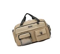Contemporary Travel Storage Bag with Waterproof Pocket Practical Shoe Compartment for Sports Equipment Transport Crossbody Travel Organizer
