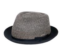 Contrast Brim Player Toyo Strohhut by Stetson dunkelblau L (58-59 cm)
