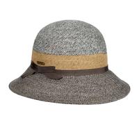 Contrast Brim Toyo Damenhut by Stetson grau-meliert S (54-55 cm)