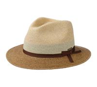 Contrast Brim Toyo Strohhut by Stetson natur XL (60-61 cm)