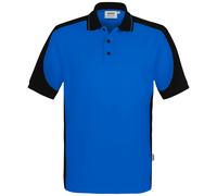 HAKRO Performance Regular Fit Poloshirt Royalblau/schwarz, Zweifarbig