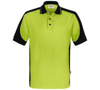 HAKRO Performance Regular Fit Poloshirt Kiwi/schwarz, Zweifarbig