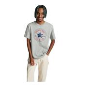 Converse 10025459-A07 Stand FIT Chuck Patch CORE Tee VGH T-Shirt Unisex Adult Charcoal/RED Größe L