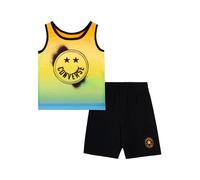 Converse 2tlg. Outfit in Orange - Größe 116/122 | Baby Shirts