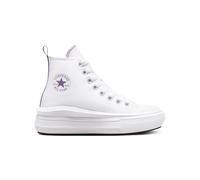 Converse A03667C Chuck Taylor All Star Move Platform Sneaker Unisex White/Pixel Purple/White 37