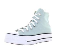 Converse All Star Chuck Taylor Platform, Modell A11873C, hohe Sneakers aus Segeltuch in Aquablau