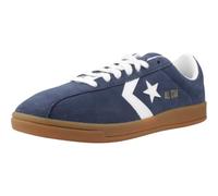 Sneaker CONVERSE "CLASSIC TRAINER SUEDE", Damen, Gr. 42, weiß (navy, weiß, gum), Leder, Schuhe Sneaker (19213714-42) navy, weiß, gum