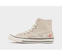 Sneaker CONVERSE "CHUCK TAYLOR ALL STAR", Mädchen, Gr. 30, clear skies, vintage weiß, schwarz, Textil, Schuhe Sneaker, für Kinder, sportlicher Stil, mit Gummilaufsohle, mit Schnürung (99170825-30) cle