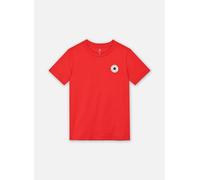 Converse Apparel - Bekleidung Cnvb Ss Printed Ctp Tee - Rot - Größe 4A - 5A