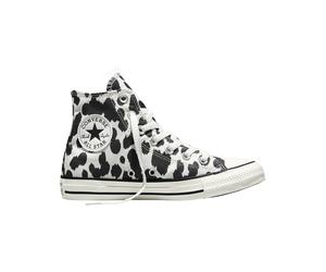 Converse - Aufstieg Sneakers Canvas / Leinen - Chuck Taylor All Star High Black/Egret/Black für Damen - Größe 37 - schwarz schwarz 37