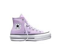 Converse - Aufstiegsschuhe aus Canvas / Leinen - Chuck Taylor All Star Lift High Lavender Latte/White/Black für Damen - Größe 37 - Violett Violett 37