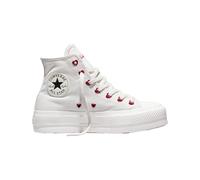 Converse - Aufstiegsschuhe aus Canvas / Leinen - Chuck Taylor All Star Lift High Vintage White/Egret/Days Ahead für Damen - Größe 37 - Weiß Weiß 37