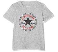 Converse Baby-Jungen CNV_866500-042_6-7Y T-Shirt, Grau (Dark Grey Heather), 6-7 Jahre